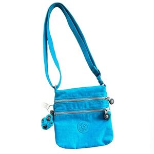 Kippling Alvar XS Blue Crossbody Mini Purse
